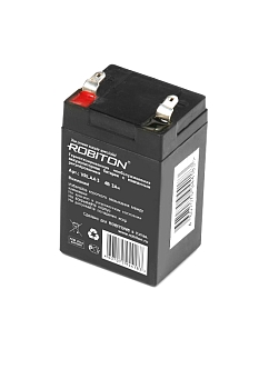 Аккумулятор (батарея) Robiton VRLA4-3, 4В, 3Ач